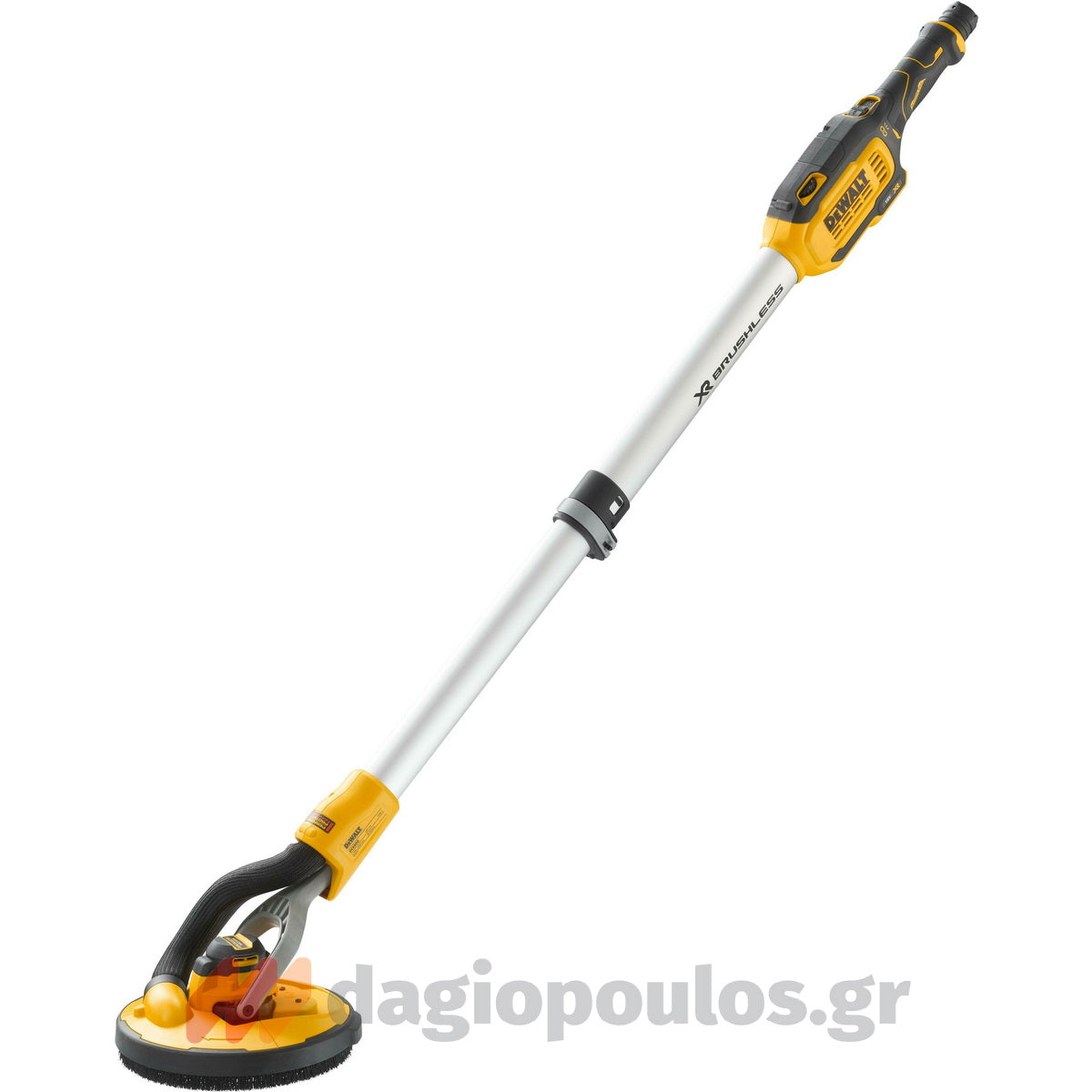 DeWalt DCE800T2-QW Brushless Τριβείο Τοίχου Γυψοσανίδας Ρυθμιζόμενο Πτυσσόμενο Μπαταρίας 18V Li-Ion 225mm Με 2 Μπαταρίες 6.0Ah & Θήκη Μεταφοράς
