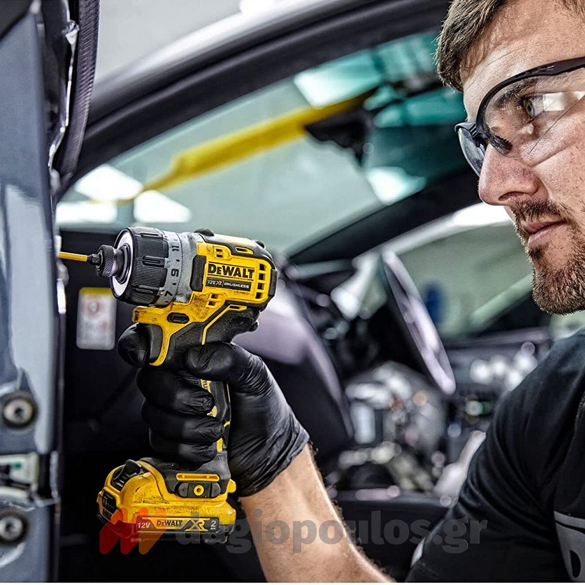 DeWalt DCF601N-XJ Brushless Κατσαβίδι Παλμικό Μπαταρίας 12V Li-Ion SOLO