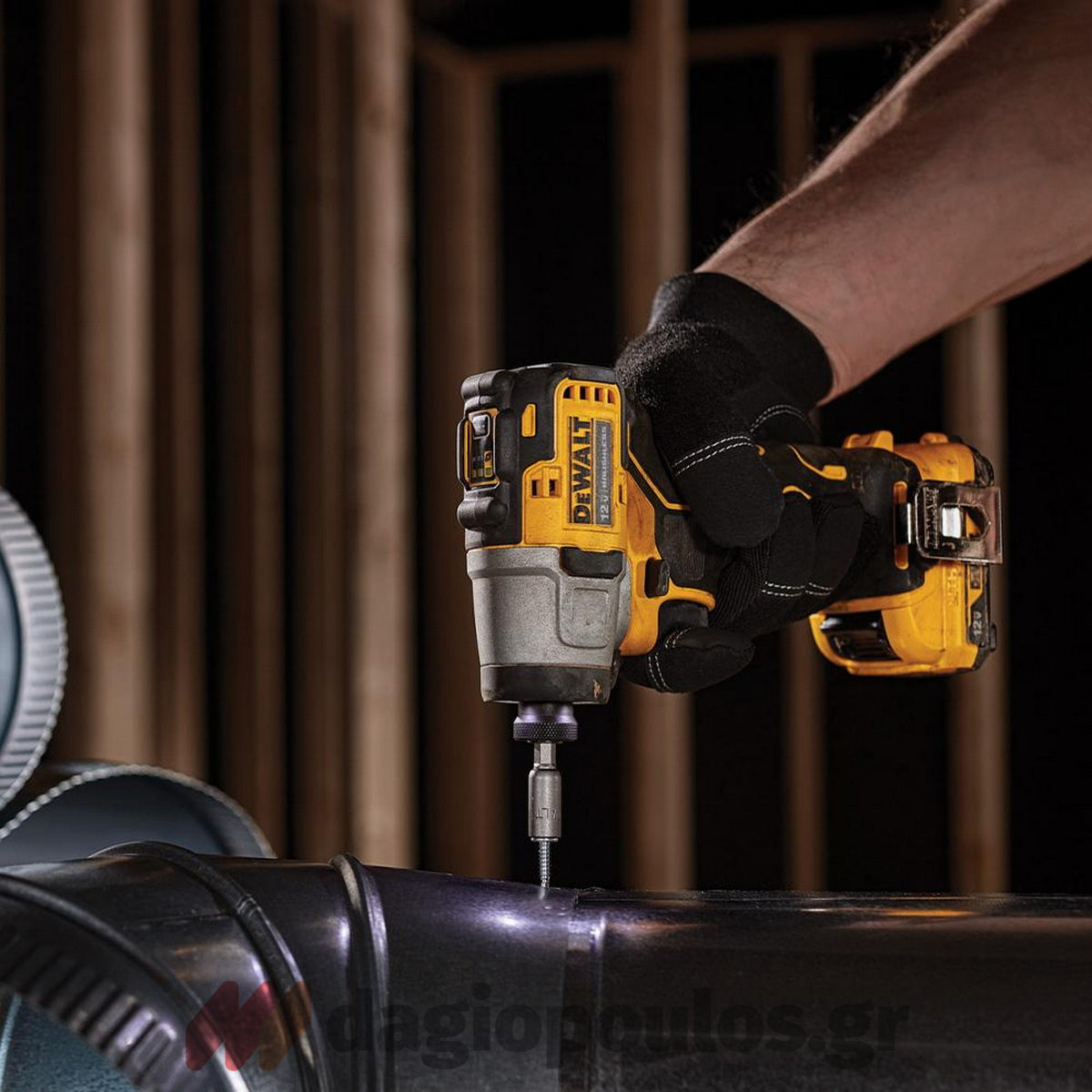 DeWalt DCK2110L2T Συλλογή Brushless Δραπανοκατσάβιδο Μπαταρίας & Παλμικό Κατσαβίδι 12V Li-Ion Με 2 Μπαταρίες 3.0Ah & Βαλίτσα T-Stak