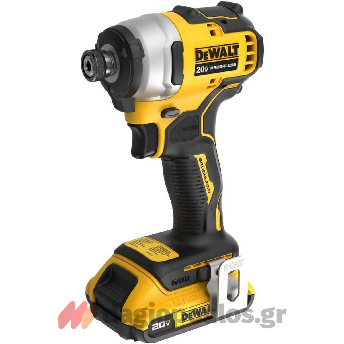 DeWalt DCK2062L2T Brushless Σετ Κρουστικό Δραπανοκατσάβιδο & Παλμικό Κατσαβίδι 18V Li-Ion Με 2 Μπαταρίες 3.0Ah & Βαλίτσα T-Stak