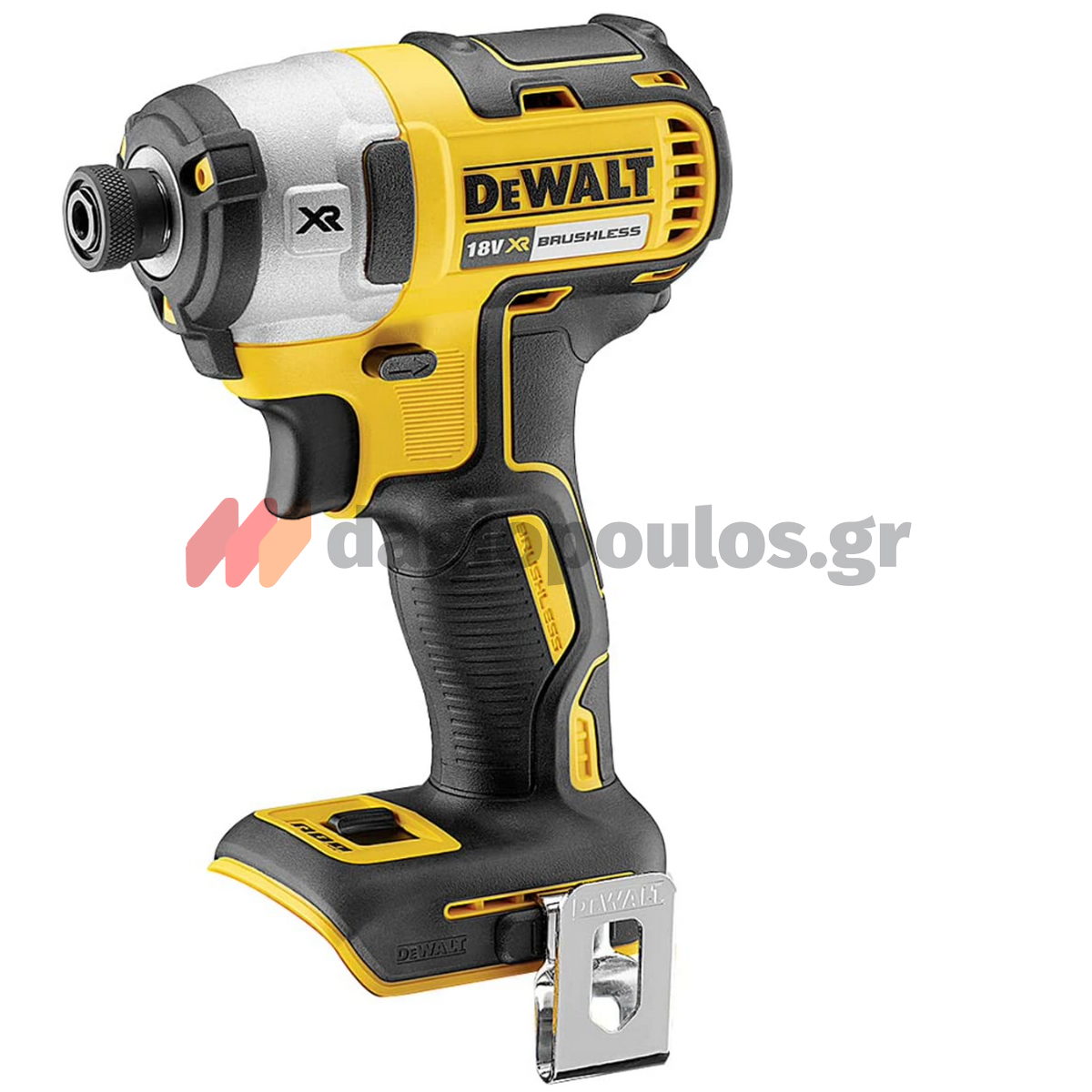 DeWalt DCK305P3T-QW Brushless Συλλογή Πιστολέτο Πνευματικό, Παλμικό Κατσαβίδι, Γωνιακός Τροχός 18V Li-Ion Με 3 Μπαταρίες 5.0Ah & Βαλίτσες T-Stak