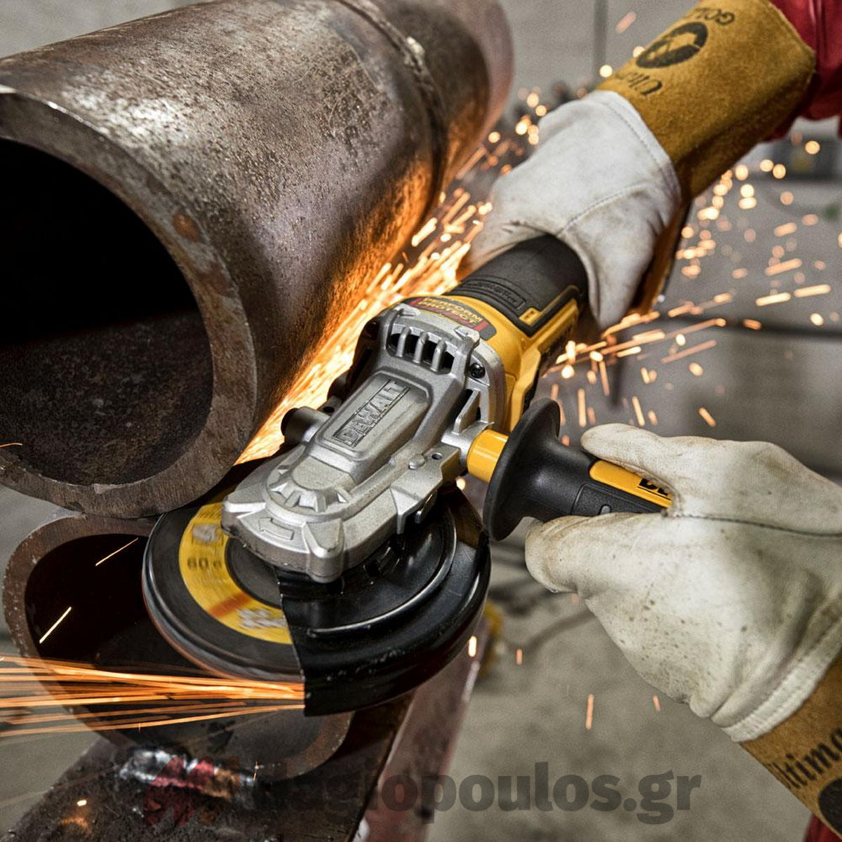 DeWalt DCG405FN-XJ Brushless Γωνιακός Τροχός Μπαταρίας 18V Li-Ion XR 125mm SOLO ΧΑΜΗΛΟΥ ΠΡΟΦΙΛ