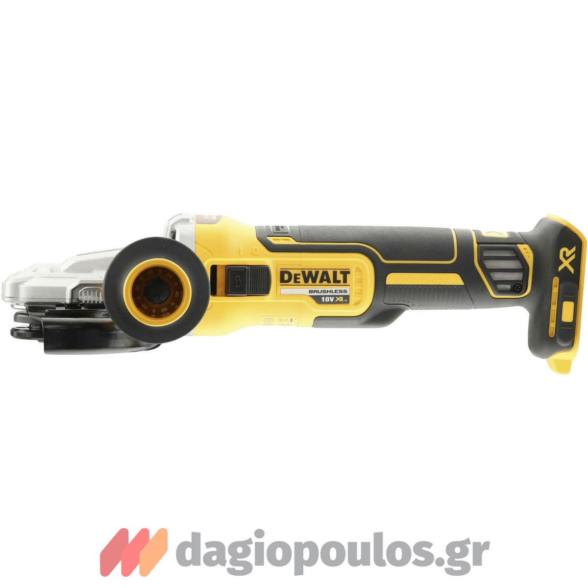 DeWalt DCG405FN-XJ Brushless Γωνιακός Τροχός Μπαταρίας 18V Li-Ion XR 125mm SOLO ΧΑΜΗΛΟΥ ΠΡΟΦΙΛ