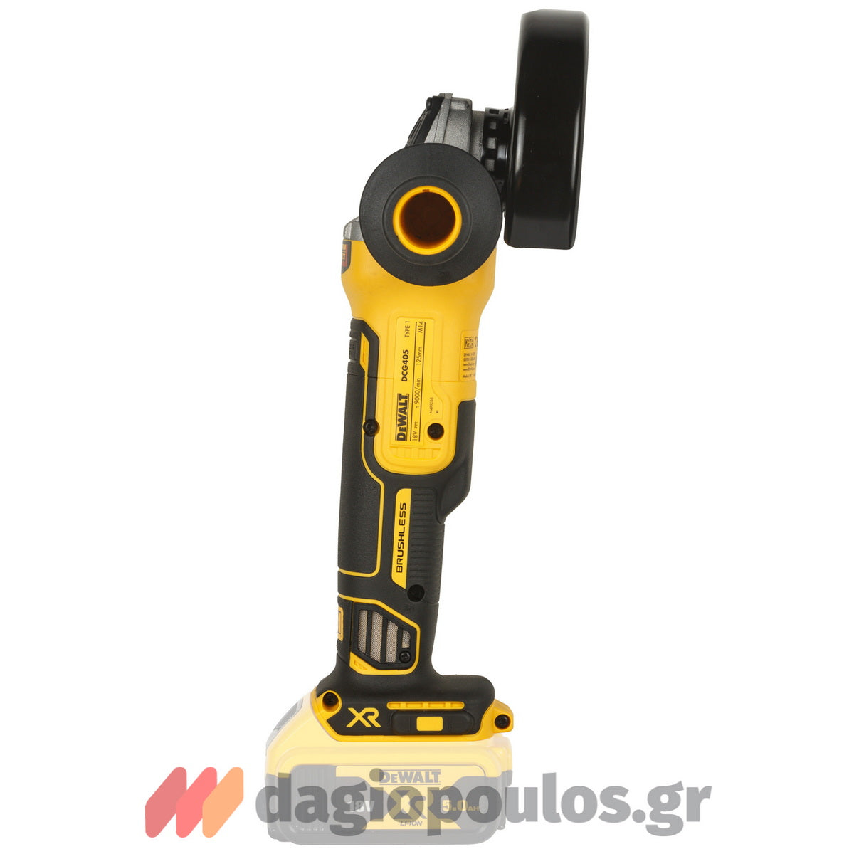 DeWalt DCK308DM-QW Brushless Συλλογή Πνευματικό Πιστολέτο, Κατσαβίδι Γυψοσανίδας, Γωνιακός Τροχός 18V Li-Ion Με 2 Μπαταρίες & Τσάντα