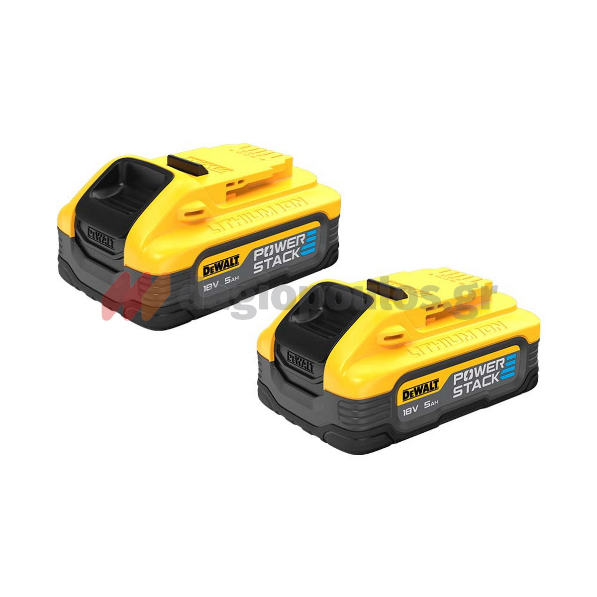 DeWalt DCG409H2T-QW Brushless Γωνιακός Τροχός Μπαταρίας 18V Li-Ion 125mm Με 2 Μπαταρίες 5.0Ah & Βαλίτσα T-Stak