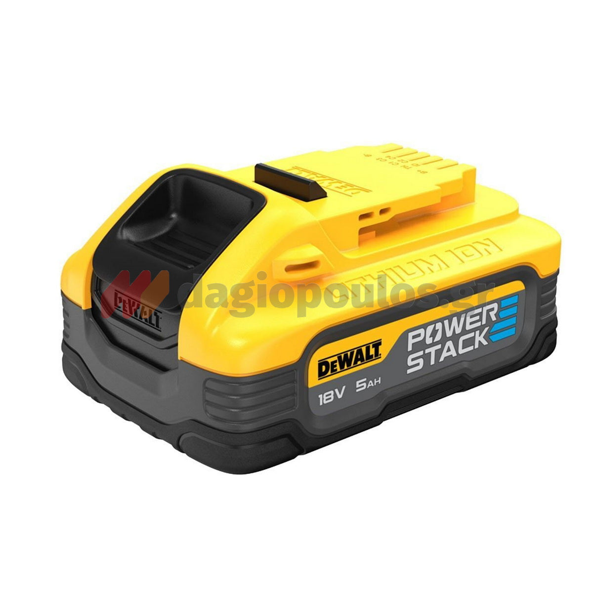 DeWalt DCG409H2T-QW Brushless Γωνιακός Τροχός Μπαταρίας 18V Li-Ion 125mm Με 2 Μπαταρίες 5.0Ah & Βαλίτσα T-Stak