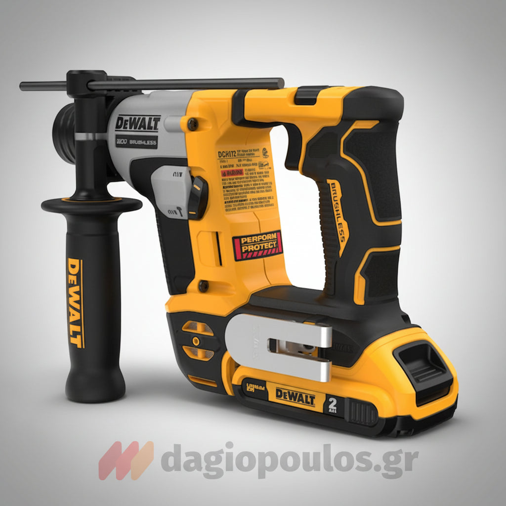 DeWalt DCH172N-XJ SDS Plus Brushless Πνευματικό Περιστροφικό Σκαπτικό Πιστολέτο 18V Li-Ion 1.4J 1.8kgr SOLO
