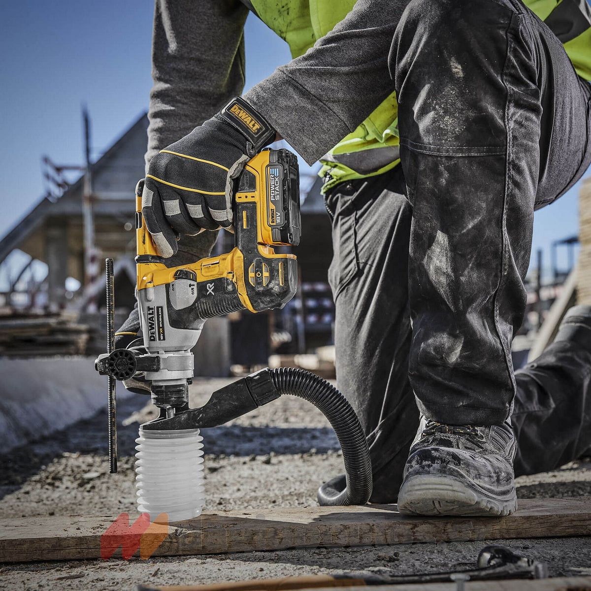 DeWalt DCH172E2T-QW SDS Plus Brushless Πνευματικό Περιστροφικό Σκαπτικό Πιστολέτο 18V Li-Ion 1.4J 1.8kgr Με 2 Μπατ.1.7Ah - Βαλίτσα T-Stak