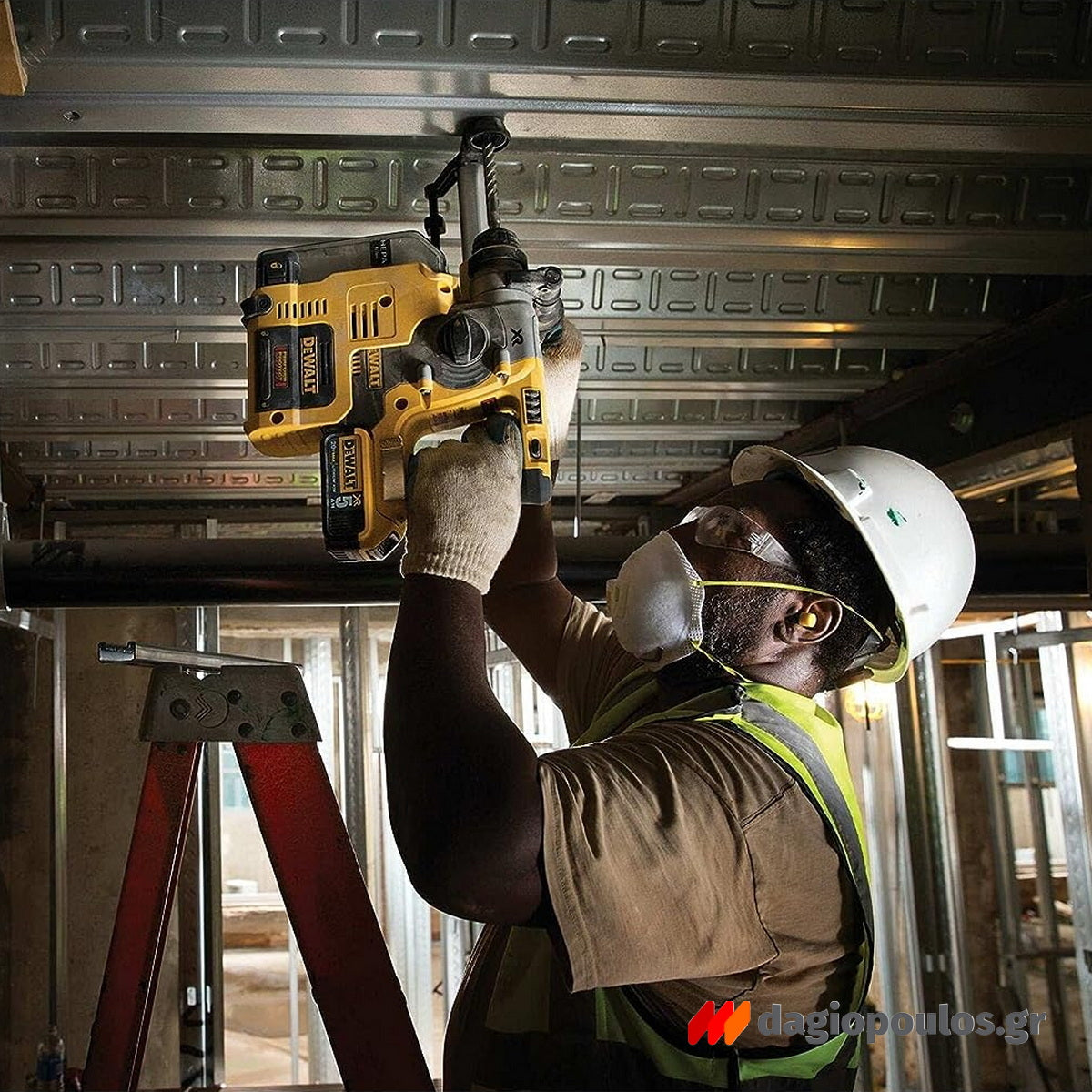 DeWalt DCH273N-XJ SDS Plus Brushless Σκαπτικό Περιστροφικό Πνευματικό Πιστολέτο 18V Li-Ion SOLO