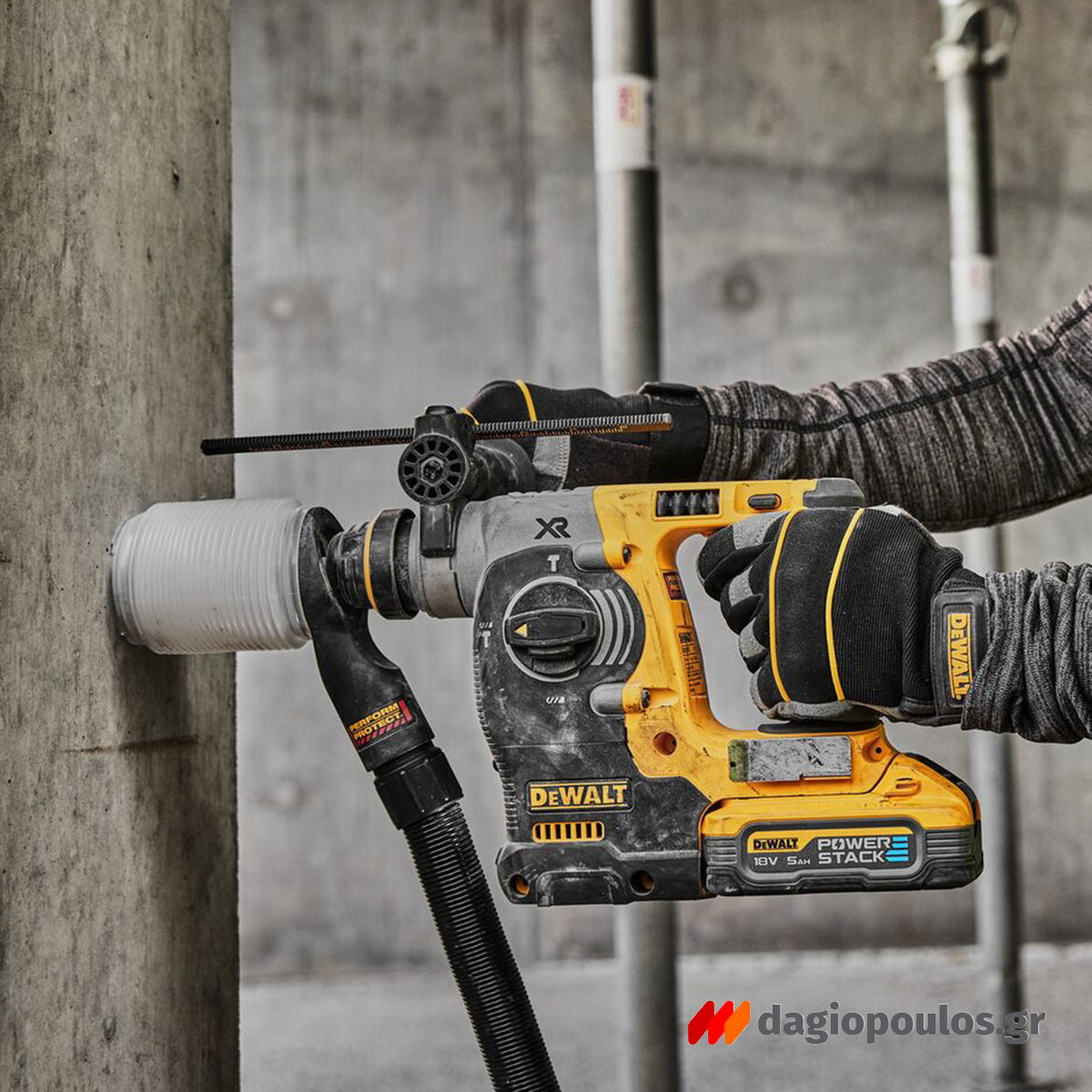 DeWalt DCH273N-XJ SDS Plus Brushless Σκαπτικό Περιστροφικό Πνευματικό Πιστολέτο 18V Li-Ion SOLO