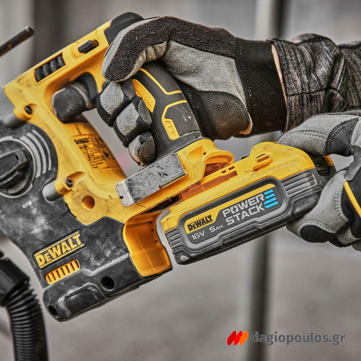 DeWalt DCH273P2T-QW SDS Plus Brushless Σκαπτικό Περιστροφικό Πνευματικό Πιστολέτο 18V Li-Ion Με 2 Μπαταρίες 5.0Ah XR & Βαλίτσα