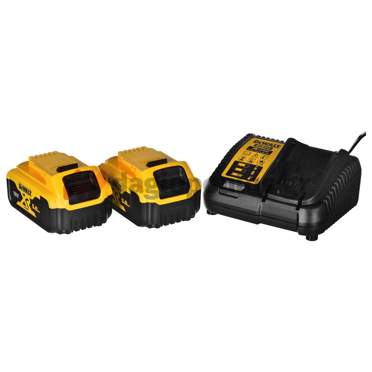 DeWalt DCK2062P2T Brushless Σετ Κρουστικό Δραπανοκατσάβιδο & Παλμικό Κατσαβίδι 18V Li-Ion Με 2 Μπαταρίες 5.0Ah & Βαλίτσα T-Stak