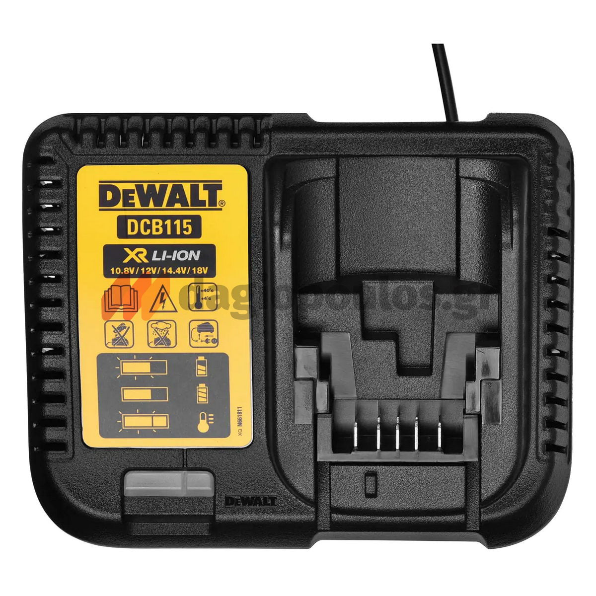 DeWalt DCK2062P2T Brushless Σετ Κρουστικό Δραπανοκατσάβιδο & Παλμικό Κατσαβίδι 18V Li-Ion Με 2 Μπαταρίες 5.0Ah & Βαλίτσα T-Stak