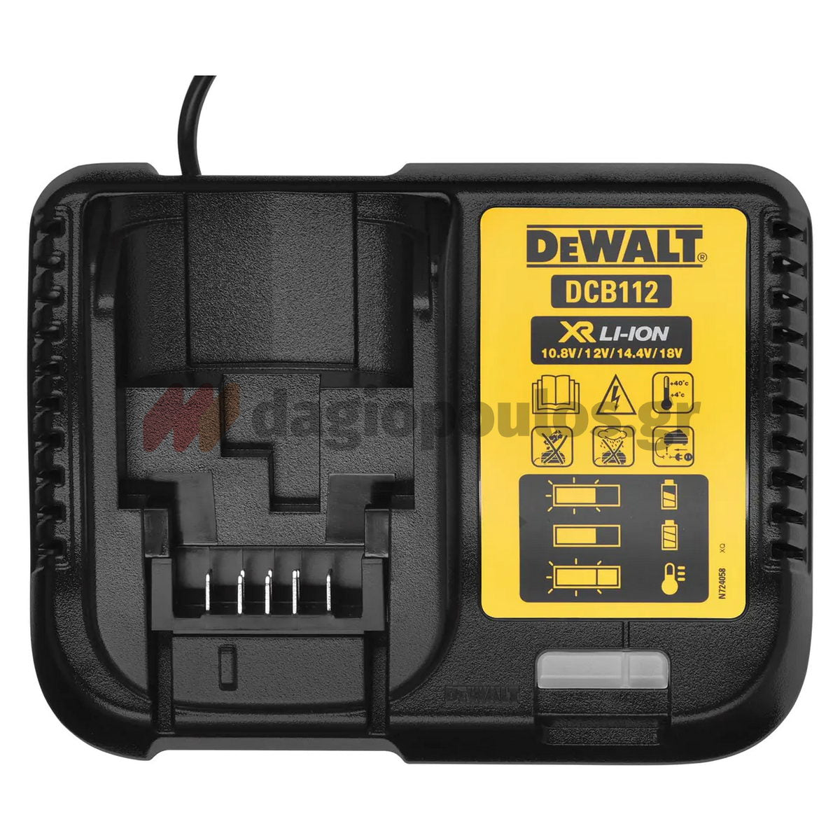 DeWalt DCK2062D2T Brushless Σετ Κρουστικό Δραπανοκατσάβιδο & Παλμικό Κατσαβίδι 18V Li-Ion Με 2 Μπαταρίες 2.0Ah & Βαλίτσα T-Stak