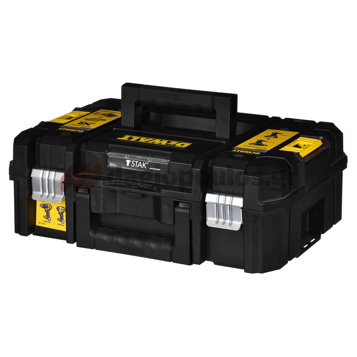 DeWalt DCK2062D2T Brushless Σετ Κρουστικό Δραπανοκατσάβιδο & Παλμικό Κατσαβίδι 18V Li-Ion Με 2 Μπαταρίες 2.0Ah & Βαλίτσα T-Stak