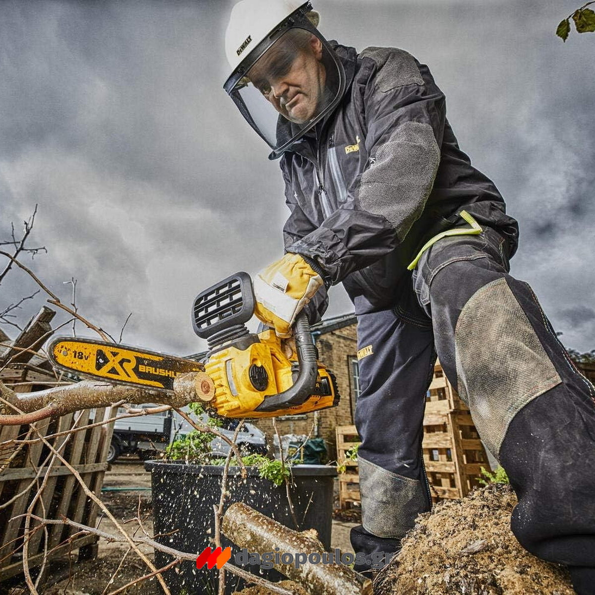DeWalt DCM565N-XJ Brushless Αλυσοπρίονο Μπαταρίας 18V Li-Ion SOLO