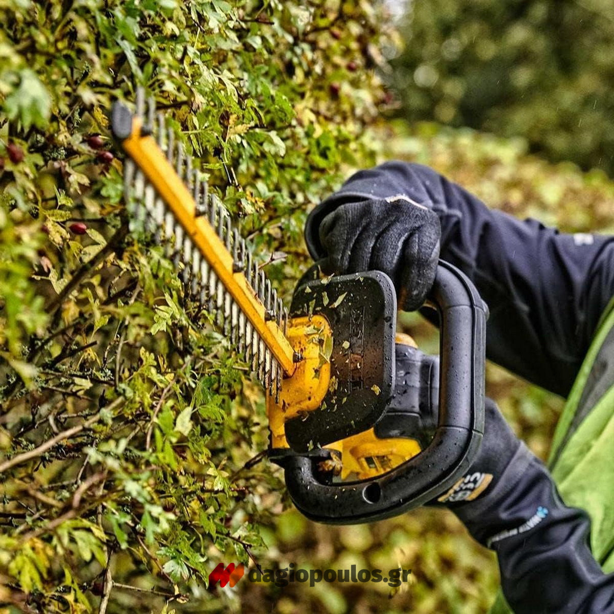 DeWalt DCMHT563P1-QW Brushless Ψαλίδι Μπορντούρας (Μπορντουροψάλιδο) Μπαταρίας XR 18V Li-Ion Με Μπαταρία 5.0Ah