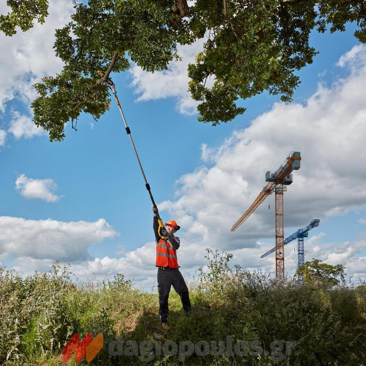 DeWalt DCMPS567N-XJ Brushless Τηλεσκοπικό Αλυσοπρίονο (Κονταροπρίονο) Μπαταρίας XR Li-Ion 18V SOLO