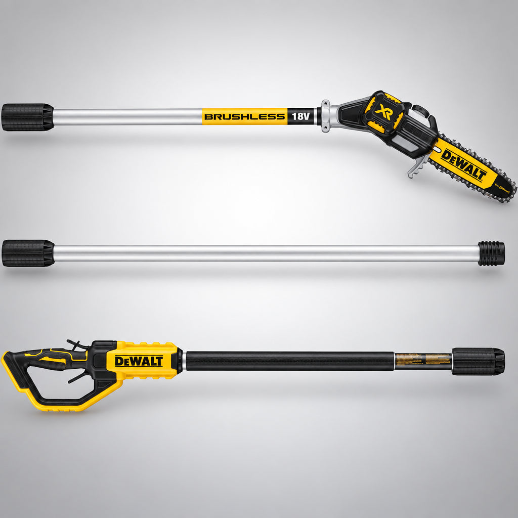 DeWalt DCMPS567P1-QW Brushless Τηλεσκοπικό Αλυσοπρίονο (Κονταροπρίονο) XR Li-Ion 18V 20cm Με Μπαταρία 5.0Ah