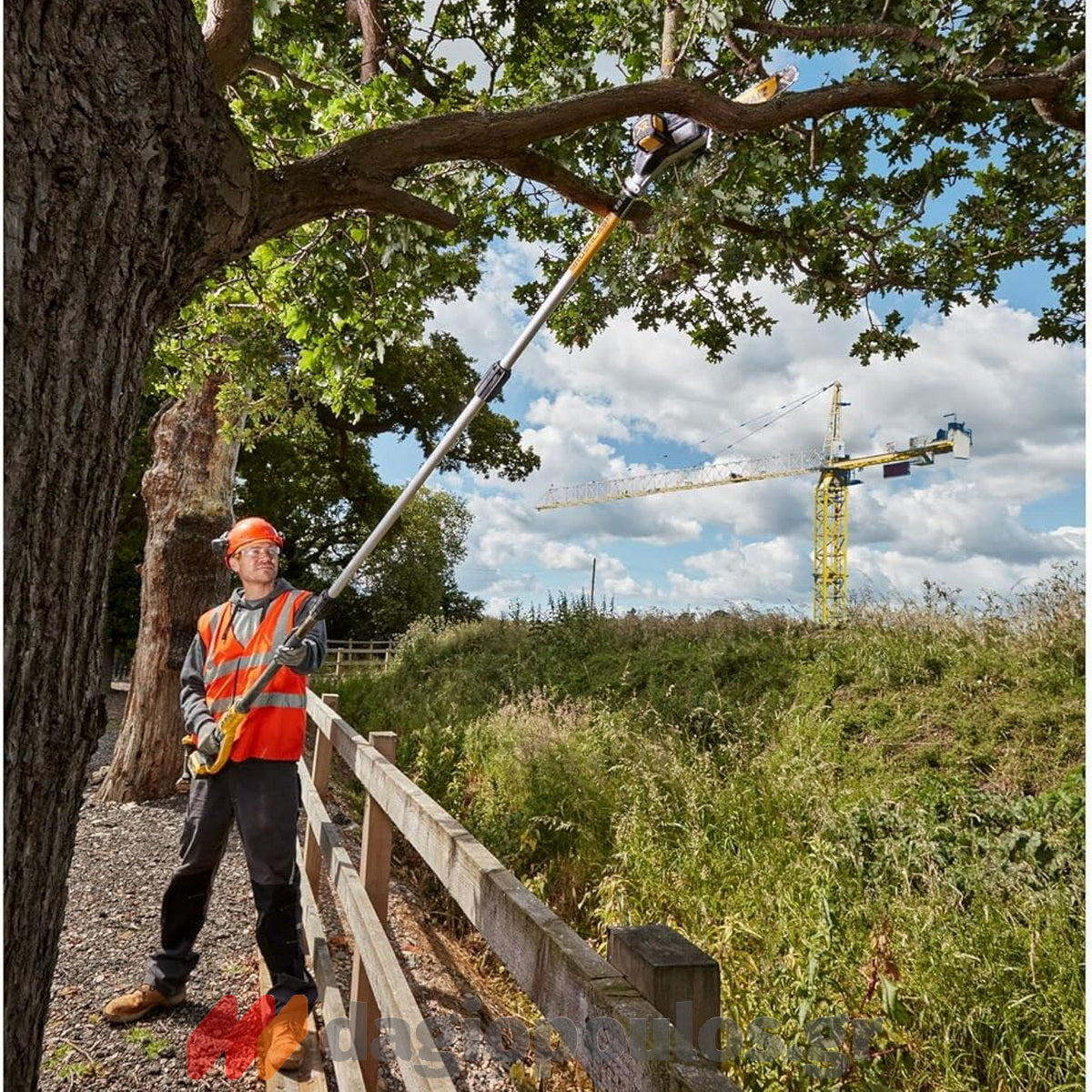 DeWalt DCMPS567N-XJ Brushless Τηλεσκοπικό Αλυσοπρίονο (Κονταροπρίονο) Μπαταρίας XR Li-Ion 18V SOLO