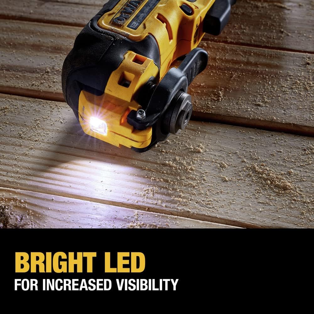 DeWalt DCS353NT-XJ Brushless Πολυεργαλείο Μπαταρίας 12V Li-Ion SOLO Με Εξαρτήματα & Βαλίτσα TStak