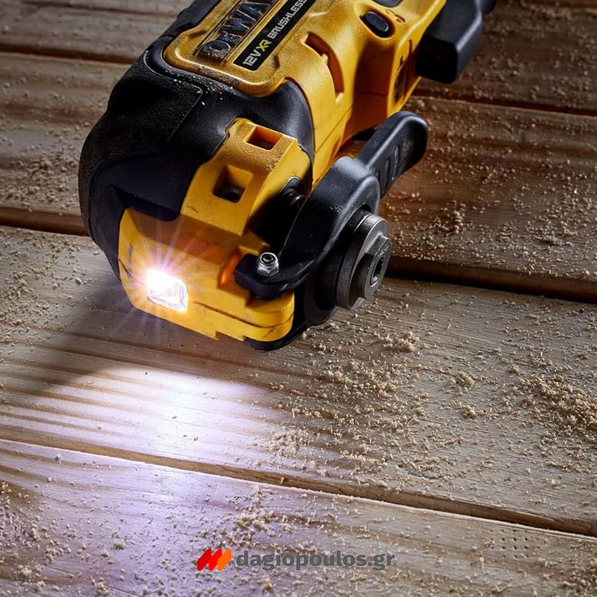 DeWalt DCS353N-XJ Brushless Πολυεργαλείο Μπαταρίας 12V Li-Ion SOLO Με Εξαρτήματα