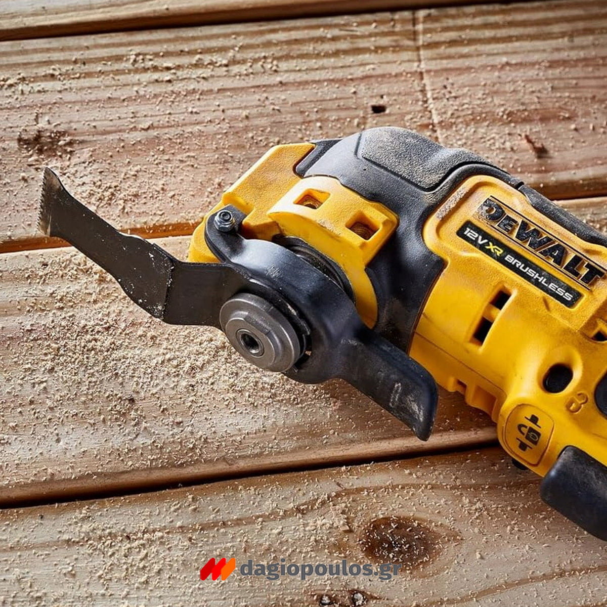 DeWalt DCS353N-XJ Brushless Πολυεργαλείο Μπαταρίας 12V Li-Ion SOLO Με Εξαρτήματα