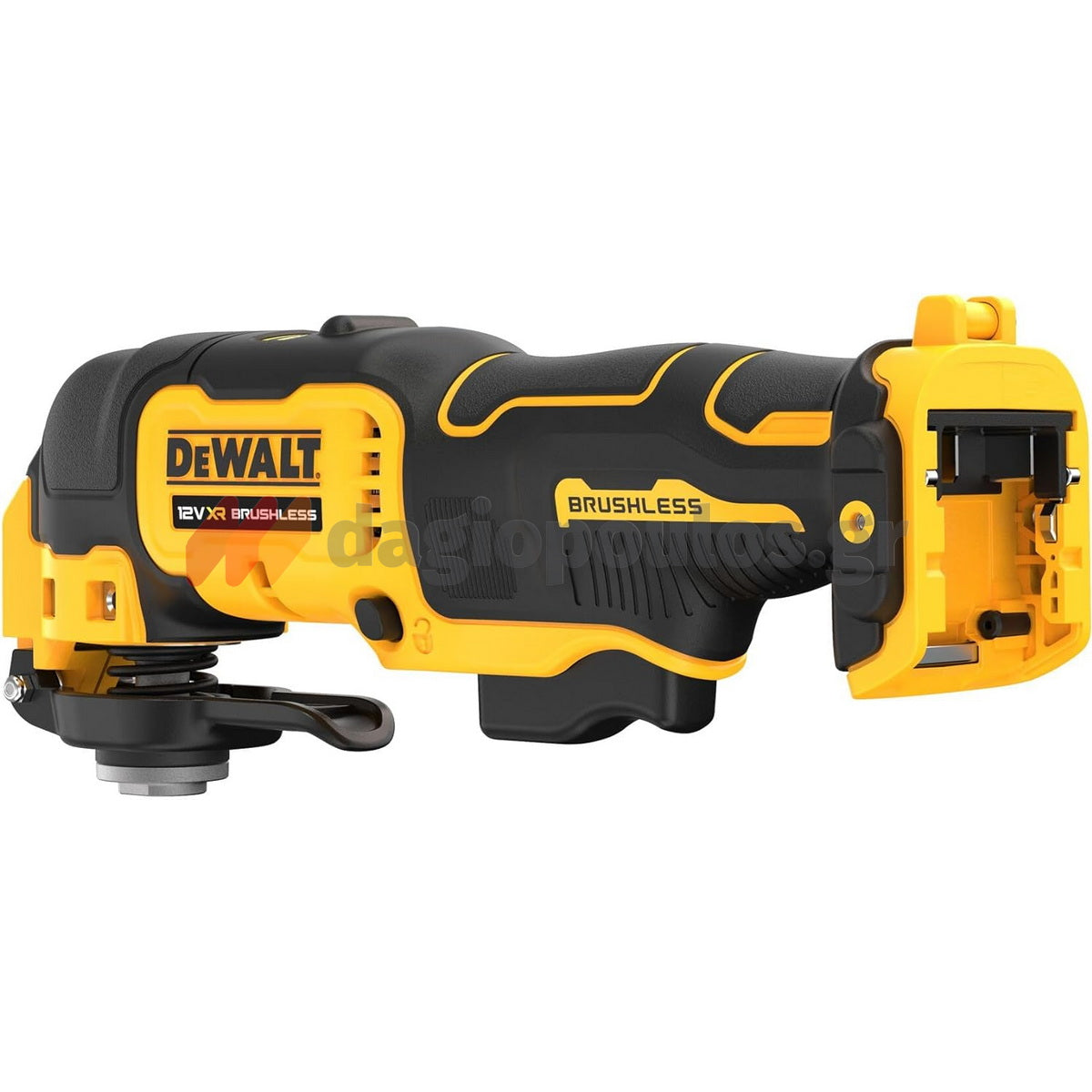 DeWalt DCS353N-XJ Brushless Πολυεργαλείο Μπαταρίας 12V Li-Ion SOLO Με Εξαρτήματα