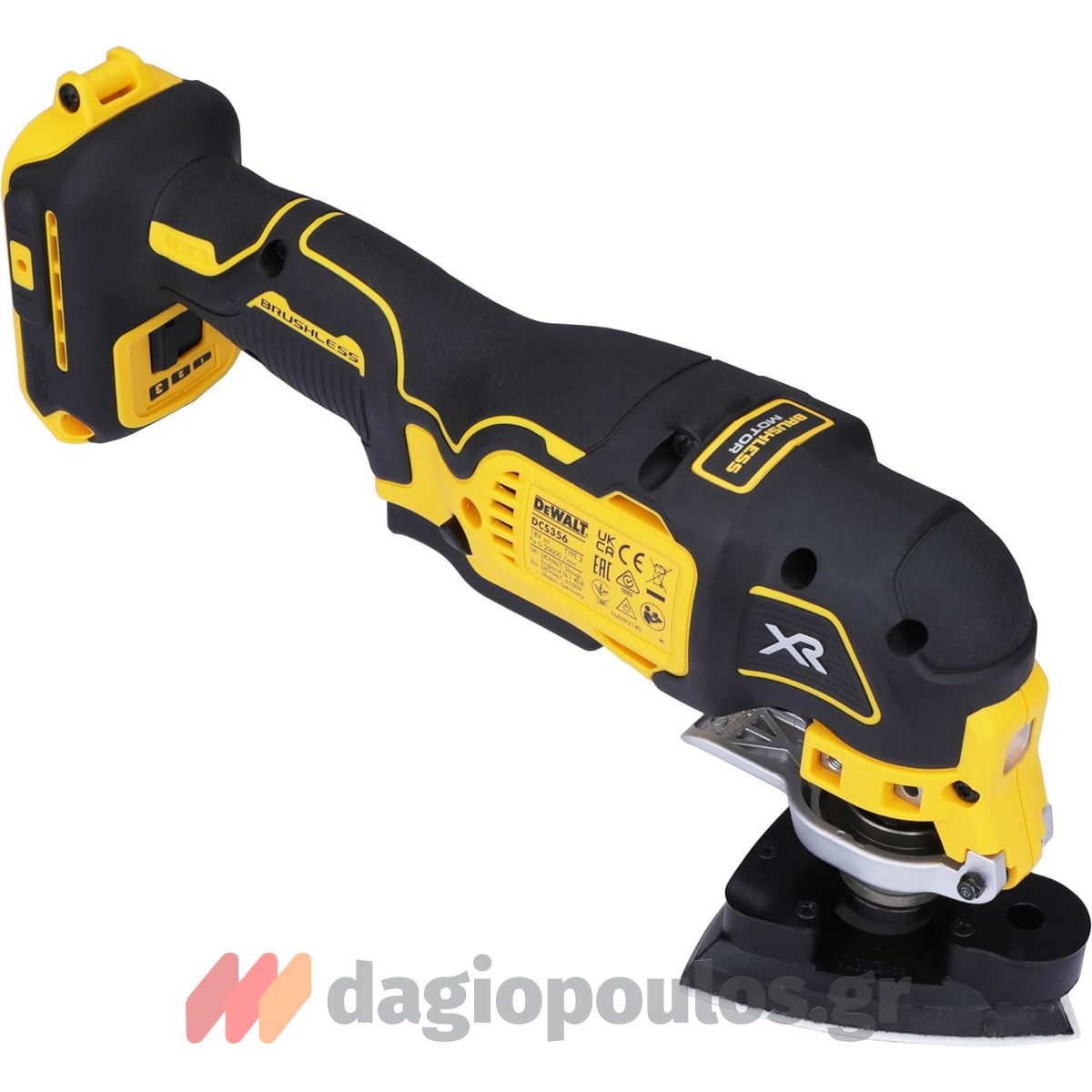 DeWalt DCS356N Brushless Πολυεργαλείο Μπαταρίας 18V Li-Ion SOLO Με Εξαρτήματα
