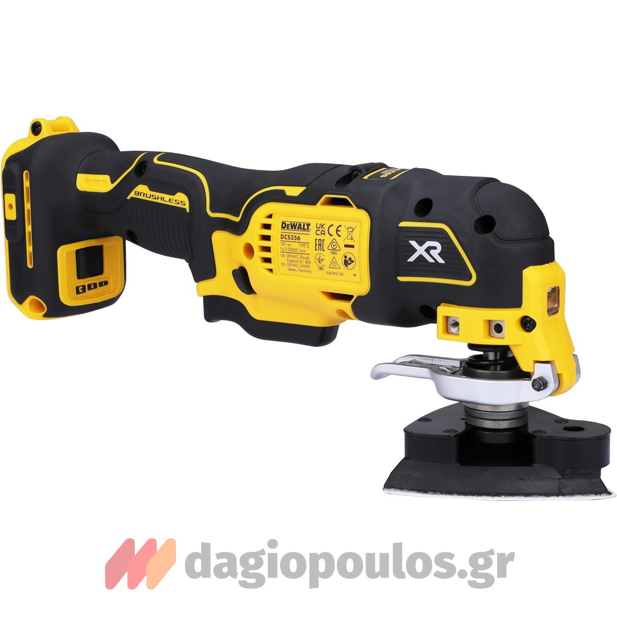 DeWalt DCS356NT Brushless Πολυεργαλείο Μπαταρίας 18V Li-Ion SOLO & Βαλίτσα TStak