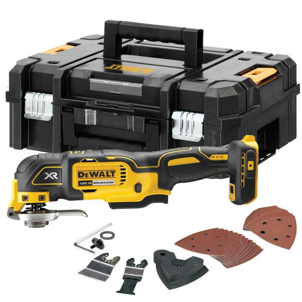 DeWalt DCS356NT Brushless Πολυεργαλείο Μπαταρίας 18V Li-Ion SOLO & Βαλίτσα TStak