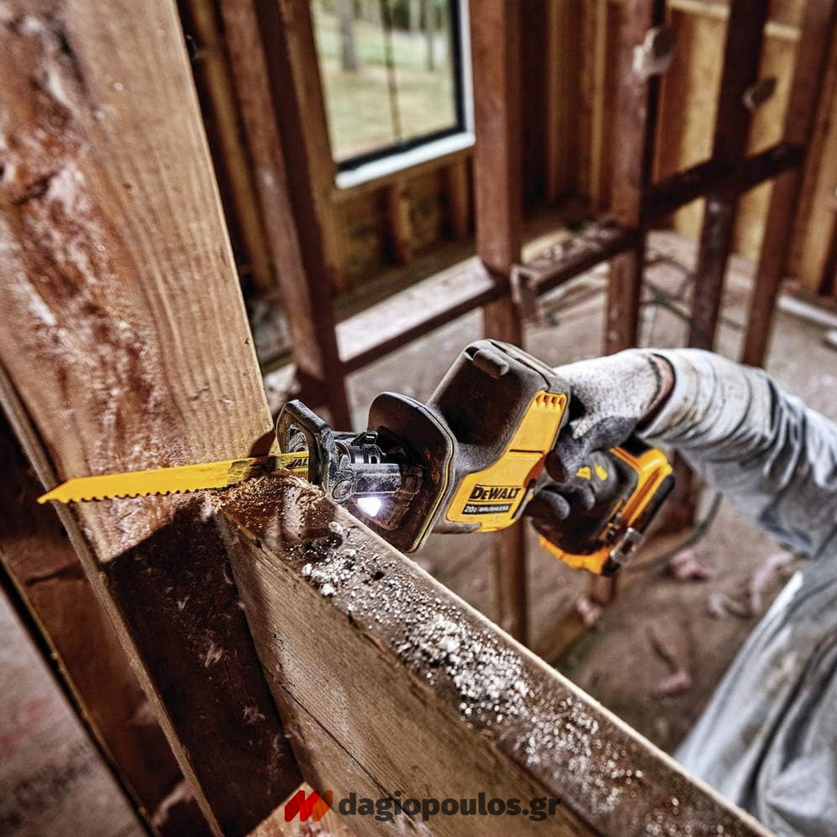 DeWalt DCS369N-XJ Brushless Σπαθοσέγα (Σεγάτσα) Μπαταρίας 18V Li-Ion SOLO