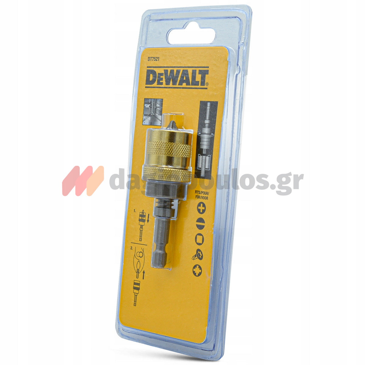 DeWalt DT7521 Αντάπτορας Για Μύτες Γυψοσανίδας Ρυθμιζόμενος 75mm