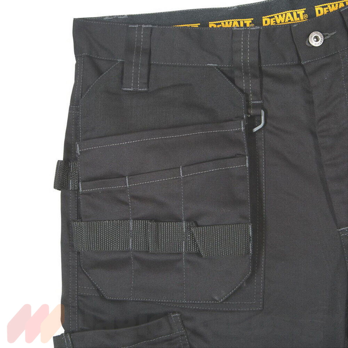 DeWalt DWC100 Thurlston Παντελόνι Εργασίας Μαύρο