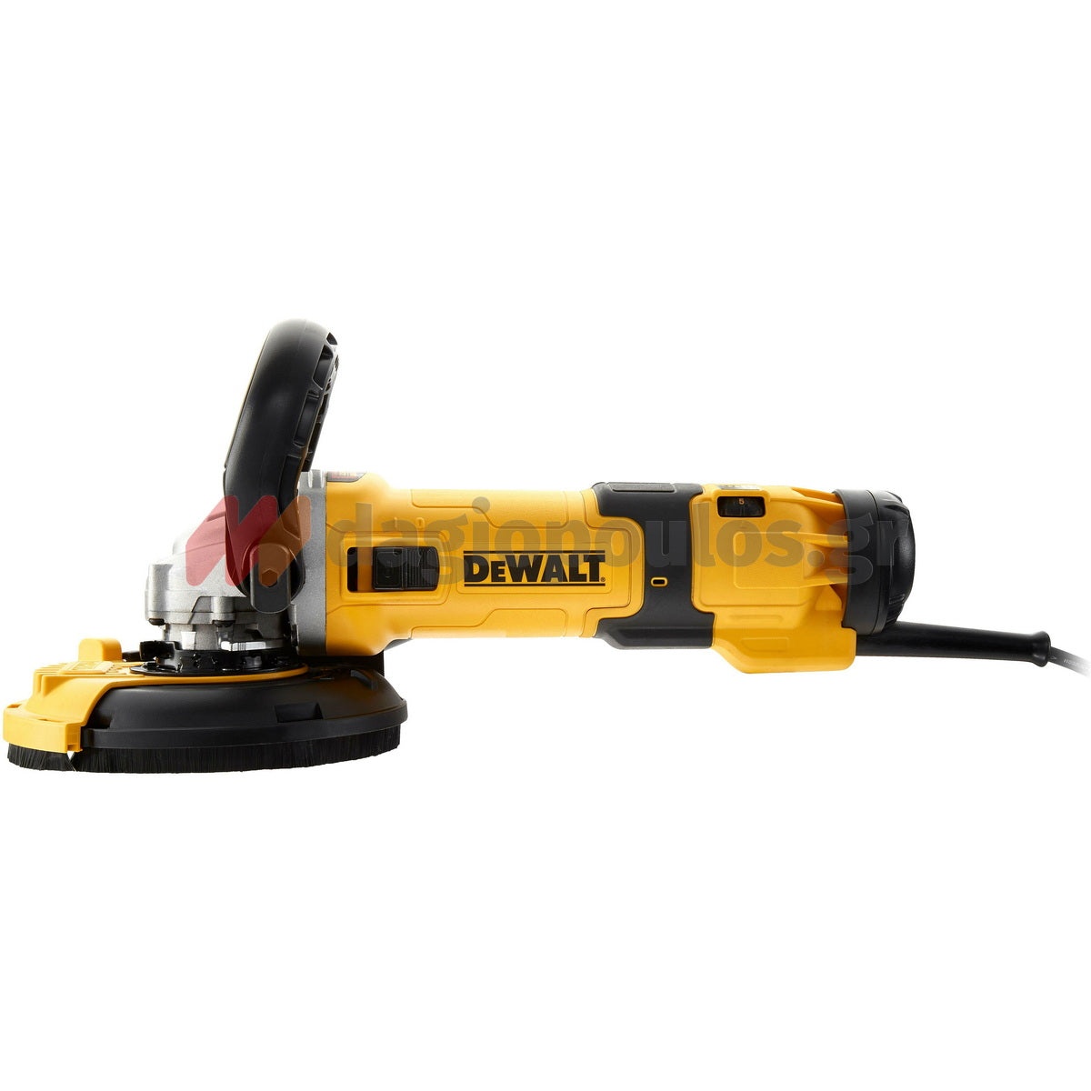 Dewalt DWE4257KT-QS Ηλεκτρικός Γωνιακός Τροχός 1500W 125mm Ρυθμιζόμενος