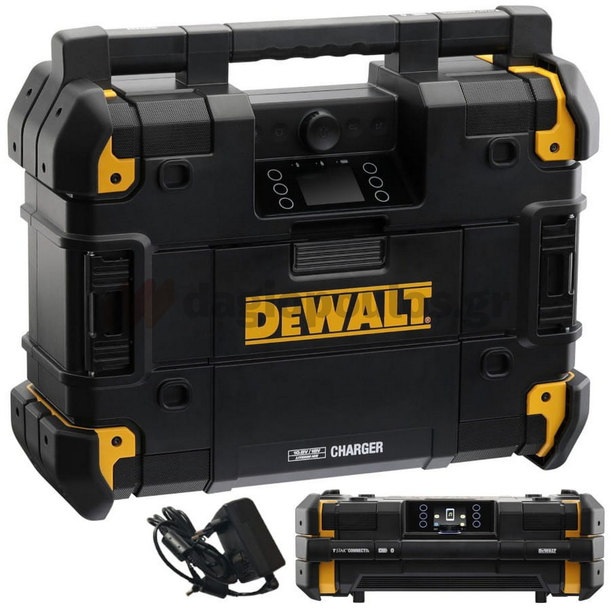 DeWalt DWST1-81078 T-Stak Ραδιόφωνο Μπαταρίας & Φορτιστής Μπαταριών 18V Li-Ion SOLO