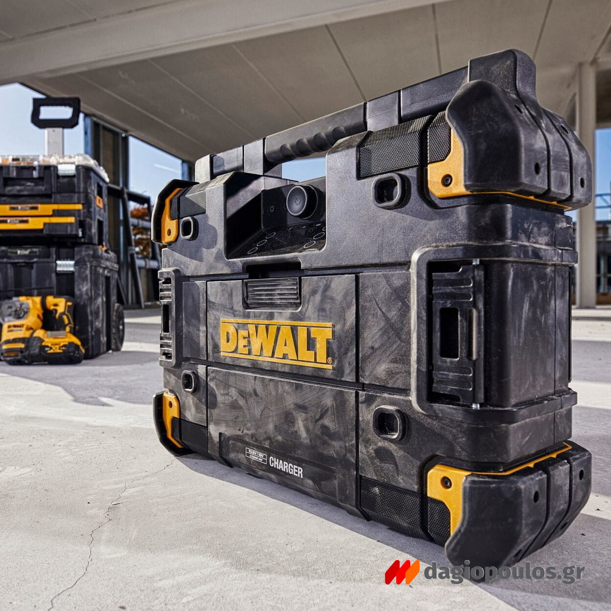 DeWalt DWST1-81078 T-Stak Ραδιόφωνο Μπαταρίας & Φορτιστής Μπαταριών 18V Li-Ion SOLO