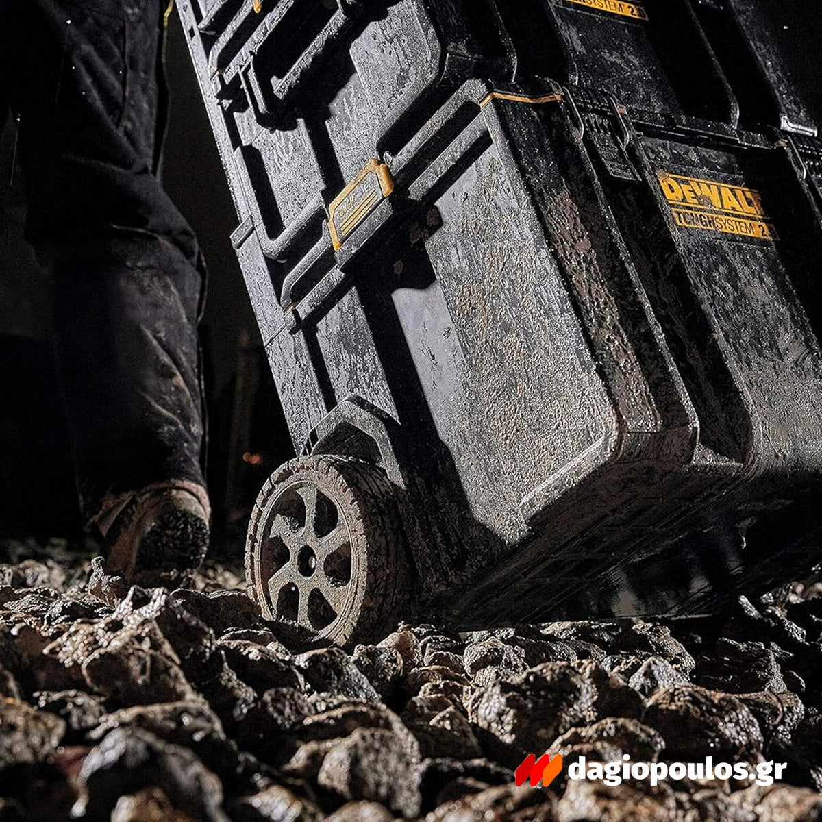 Dewalt DWST83295-1 Toughsystem 2.0 Τροχήλατο Μπαούλο Μεταφοράς & Αποθήκευσης Εργαλείων DS450