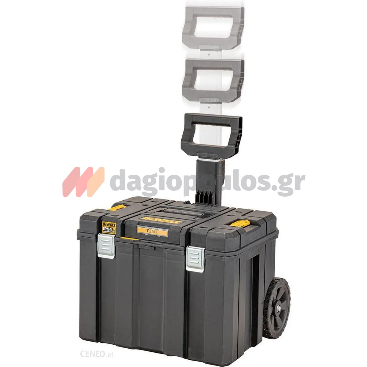 DeWalt DWST83347-1 Εργαλειοθήκη Μπαούλο Τροχήλατη Με Λαβή T-STAK 55Ltr