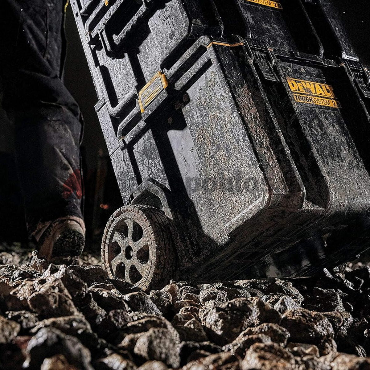 DeWalt DWST83402-1 Εργαλειοθήκη Τροχήλατη Σετ 3 Τεμ Tough System 2.0