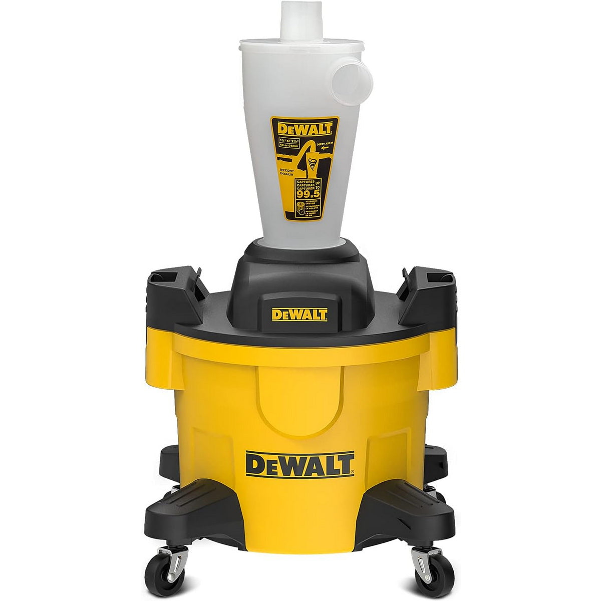 DeWalt DXVCS002 Διαχωριστής Σκόνης Cyclone με Κάδο 23L