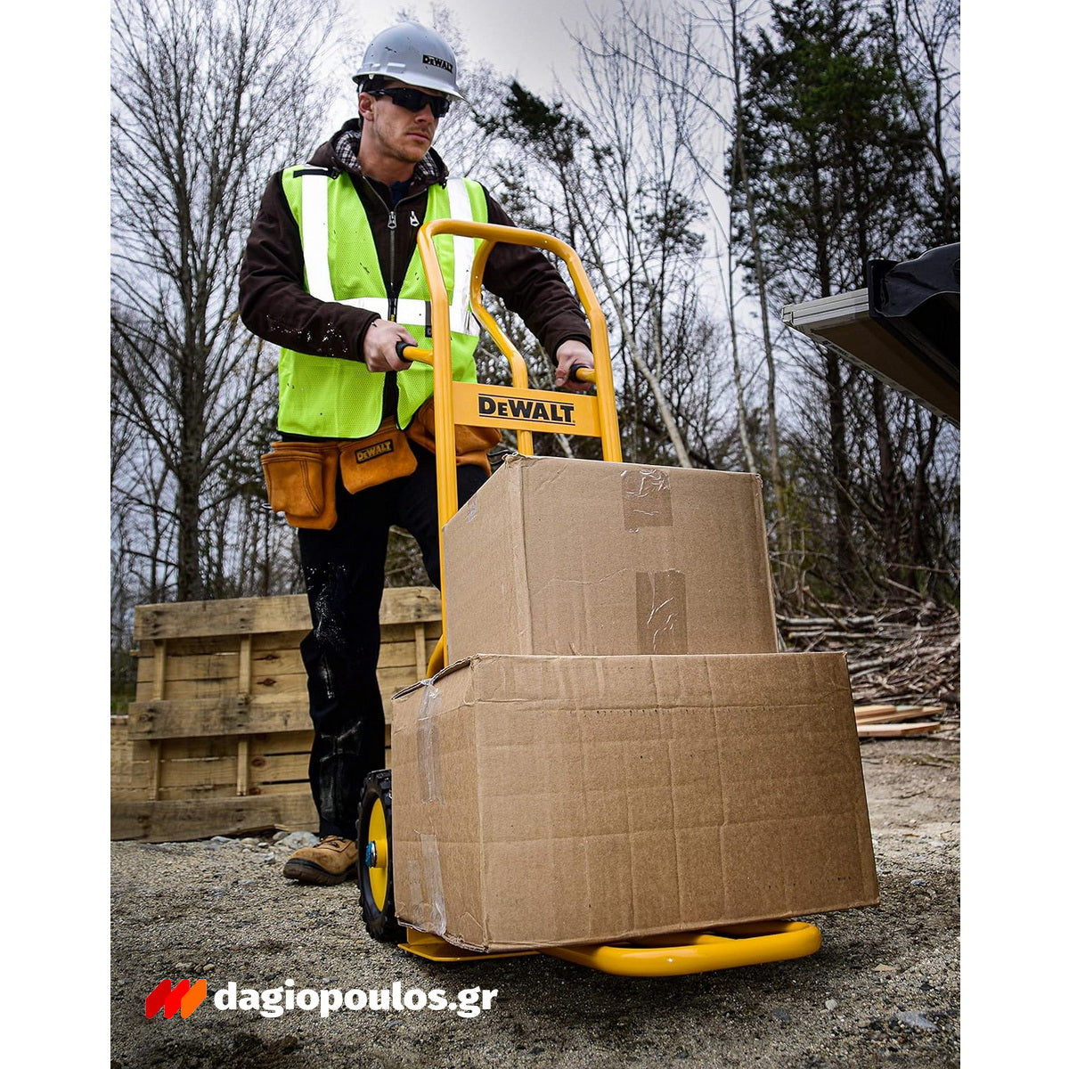 DeWalt DXWT-HT500 Καρότσι Μεταφοράς 4σε1 300Kgr