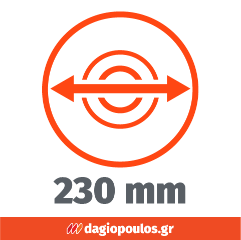 FFG AG 230/2600S HD 45591 Ηλεκτρικός Γωνιακός Τροχός 2600W 230mm