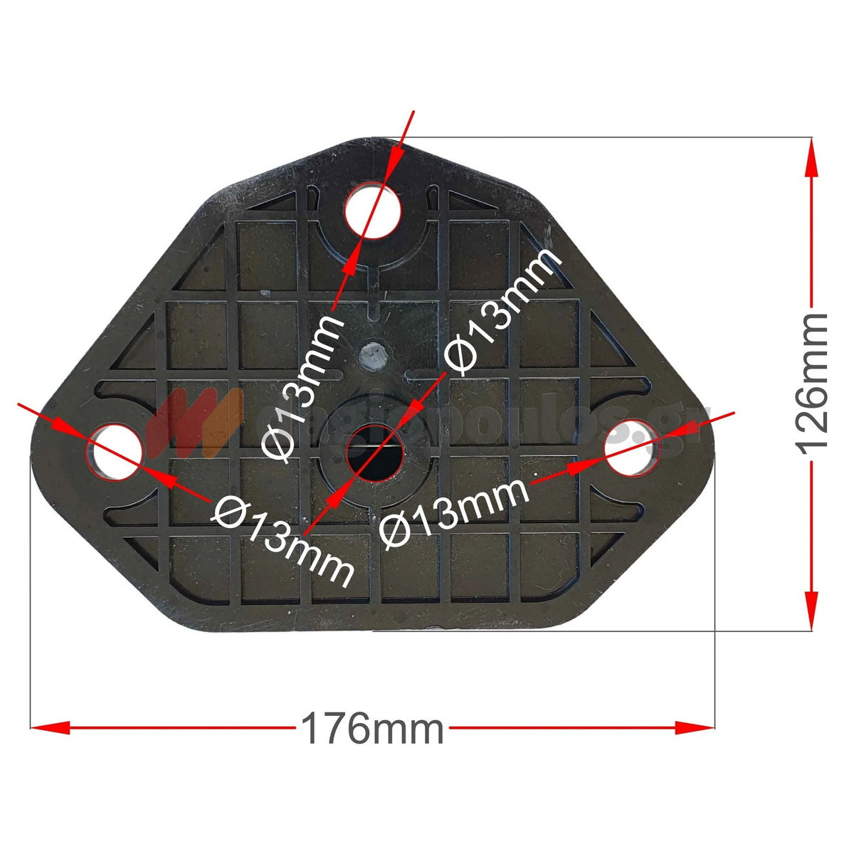 Κολωνάκι Μεταλλικό Στρογγυλό "Σπαστό" Απαγόρευσης Στάθμευσης & Οριοθέτησης Γκρι Με Κλειδαριά 65cm