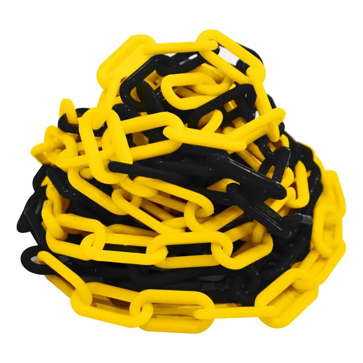 Αλυσίδα Σήμανσης Απαγόρευσης Διέλευσης 8mm ΚΙΤΡΙΝΗ / ΜΑΥΡΗ Ρολό 25mtr