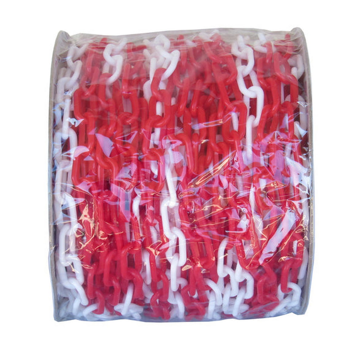 Αλυσίδα Σήμανσης Απαγόρευσης Διέλευσης 8mm ΛΕΥΚΗ / ΚΟΚΚΙΝΗ Ρολό 25mtr