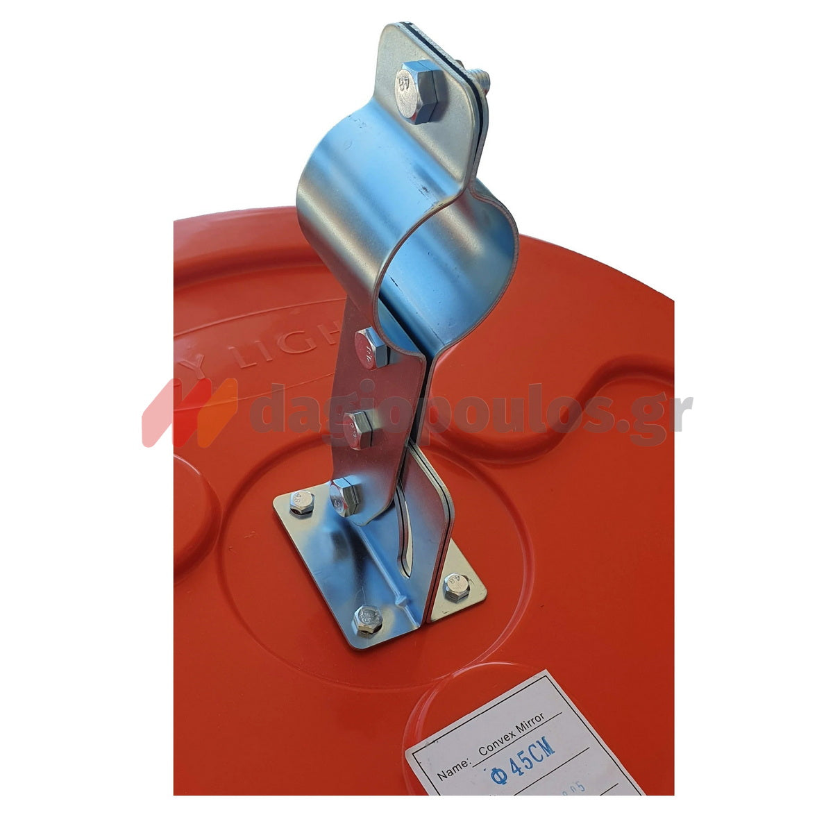 Καθρέφτης Ασφαλείας - Ελέγχου Πολυκαρβονικός Ενισχυμένος Με Γείσο 60cm