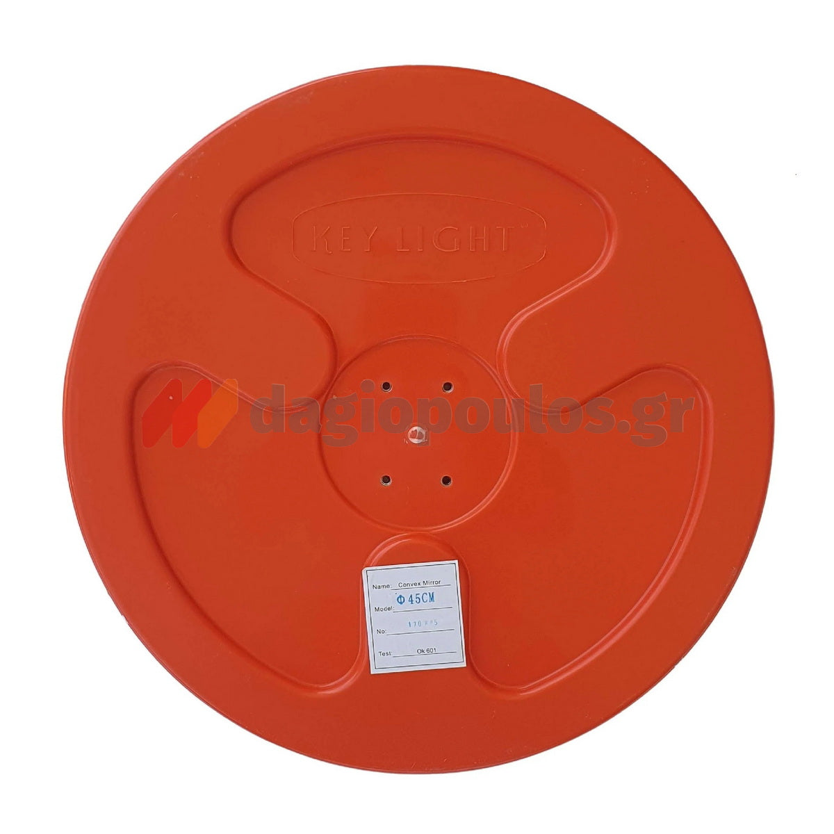 Καθρέφτης Ασφαλείας - Ελέγχου Πολυκαρβονικός Ενισχυμένος Με Γείσο 60cm