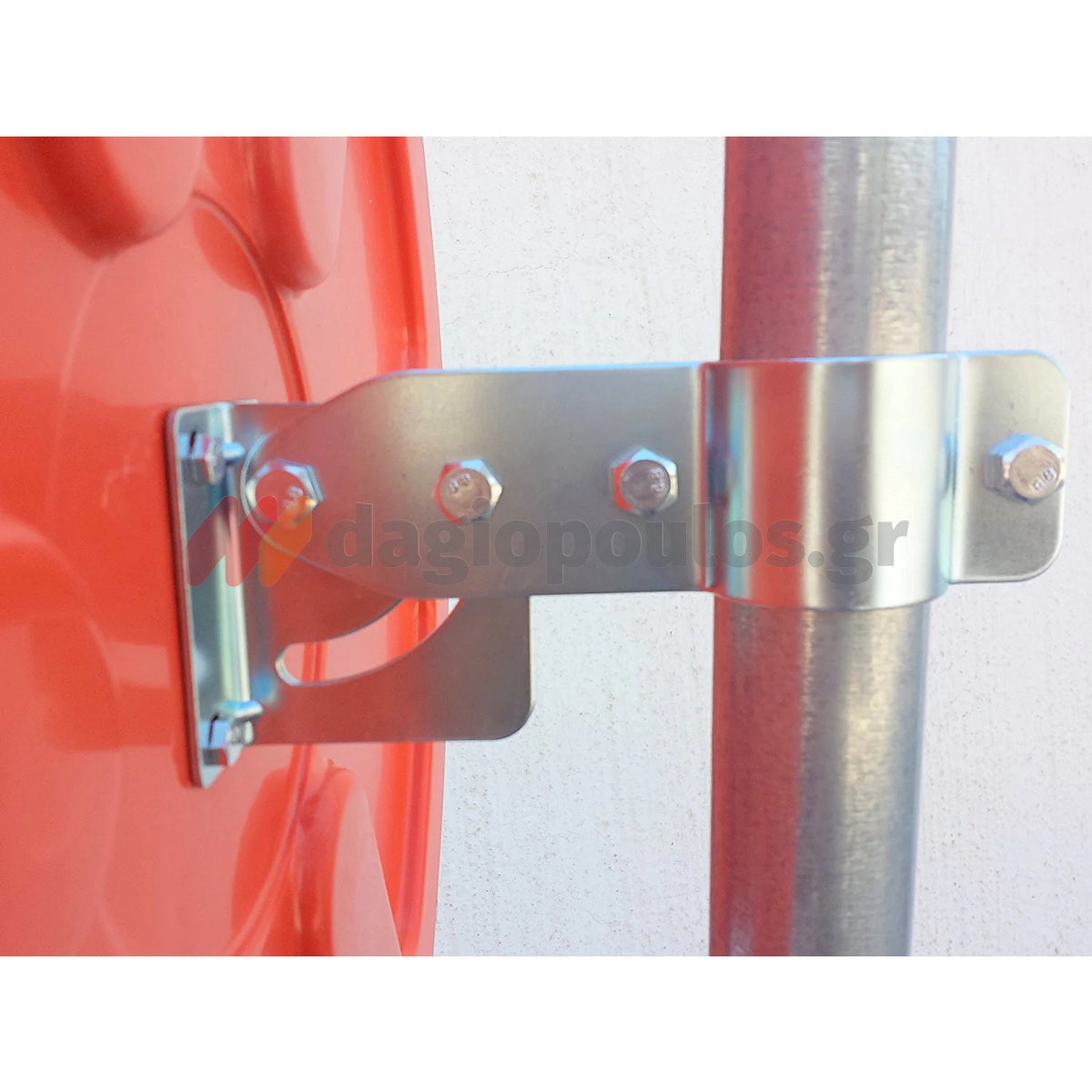 Καθρέφτης Ασφαλείας - Ελέγχου Πολυκαρβονικός Ενισχυμένος Με Γείσο 60cm