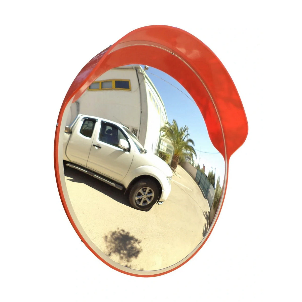 Καθρέφτης Ασφαλείας - Ελέγχου Πολυκαρβονικός Ενισχυμένος Με Γείσο 60cm